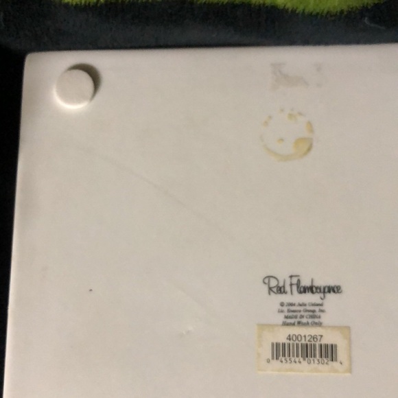 Red hat ladies Tea time ceramic trivet 8“ x 8“ 1/4 inch thick new without box - Picture 6 of 10